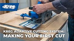 Making Your First Cut With The Kreg® Adaptive Cutting System