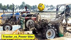 Tractor 🆚 Power tiller Comparison Video