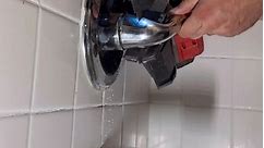 easy shower handle removal trick #diy #constructionlife #masterplumber #machinery #usa #reels | Replumb