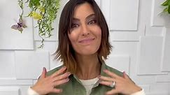 Watch QVC Program Host, Amy Stran, update her 'do to a straight-edged French bob style with lots of texture via Maria McCool from Calista! 💇🏻‍♀️