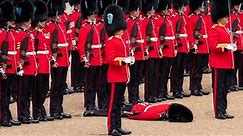 British Military Guards Must Follow Proper Fainting Protocol
