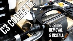 C3 Corvette Control Arm Bushing Removal & Install Using Summit Racing Tool Service Kits 648604