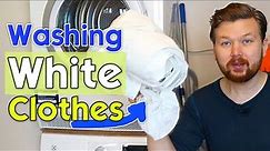 How to Wash White Clothes (Step-by-step)