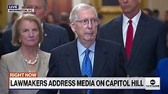 Lawmakers address media on Capitol Hill: LIVE