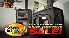 Bairnsdale Stoves Heaters & BBQs EOFY Stock Clearance Sale