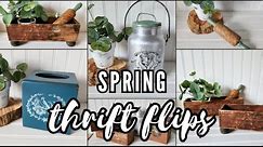 Upcycling Thrifted Finds | Spring Thrift Flips and DIY Projects | Trash to Treasure