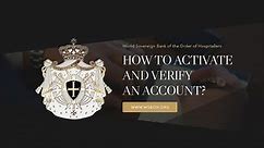 2) How to Activate and Verify a Bank Account in WSBOH?