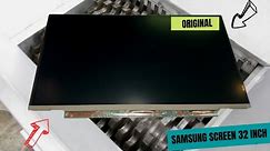 Samsung Screen TV 32 Inch vs Fast Shredder Machine