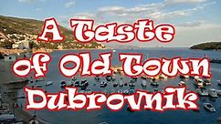 A Taste of Old Town Dubrovnik