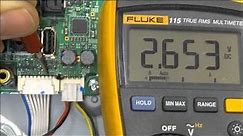 Samsung LN32B360 Troubleshooting Voltage Measurements BN44-00289 BN96-11408
