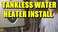 INSTALLING A TANKLESS WATER HEATER - Honest Jardys plumbing