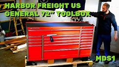 MDS1 - Harbor Freight US General 72" Toolbox - Unboxing & Setup