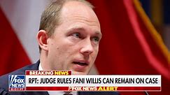 Judge rules Fani Willis can stay on Trump case if Nathan Wade leaves