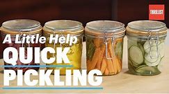 How to Make Quick Pickled Vegetables the Right Way || A Little Help: Quick Pickling