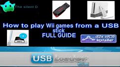 How to run Wii games off of a USB stick (USB loader GX)