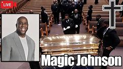 This morning! Magic Johnson has passed away at his home, his funeral will take place in 3 days.