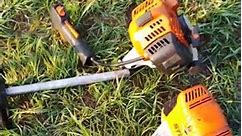 You can change Stihl powerheads from weed eaters to pole saws