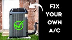 How To Troubleshoot & Fix Your Home Air Conditioner Yourself.
