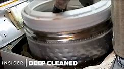 How The Insides Of Washing Machines Are Deep Cleaned | Deep Cleaned | Insider