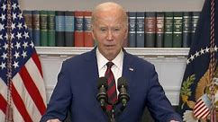 Joe Biden speaks on Baltimore Key Bridge collapse