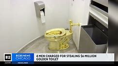 Who would steal a $6M gold toilet?