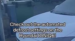 Check out the defrost settings on the IONIQ6! #hyundai #ioniq6 @hyundai_ireland | Barlo Hyundai