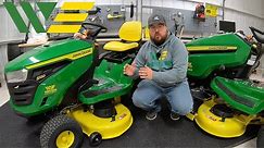 Should You Buy a John Deere S100 Series or X300 Series Riding Mower?