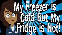 My Freezer is Cold But My Fridge is Not!