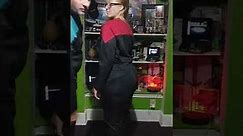 Star Trek Voyager/DS9/Generations Uniform Medical/Sciences (Blue) and Womans Command (Red) Jumpsuit
