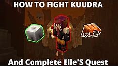 How to Fight Kuudra and Complete Elle's Quest(Nether Update) | Hypixel Skyblock