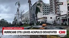 Drone footage shows widespread devastation caused by Category 5 hurricane
