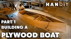 Plywood boat construction  Part 1 body construction - Rujukan World