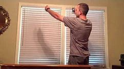 How to correctly measure a window for blinds