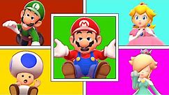 Super Mario 3D World: All Character's Death Animations & Game Over Screens!