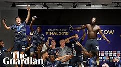 French players invade Didier Deschamps's press conference
