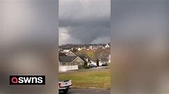 Video shows possible tornado in Bowling Green, Kentucky
