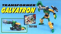 Tutorial: Let's build Galvatron (Transformer ) / Tank from LEGO 76198 :Spider Man & Doctor Octopus