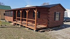 We build Amish Built Cabins that are ready to be brought to your land. We ship to 48 states and usually can have a cabin on your land within 10 to 12 weeks from the day we get your deposit! Call and ask for Osi today at 502-298-8946 with any questions you have!#housingmarket2022 #housingmarket #housingcrisis #cheaphousing #cheaphousing #prefabhouse #prefab #casa #home #house #loghomes #affordablehousing #amishtiktok #amishparadise #amishgonewild #amishlife #amish #housing We build Amish Built Ca