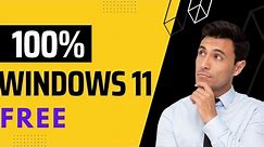 Microsoft Windows 11 || Free || 100% Real.
