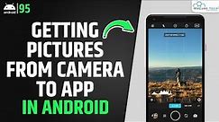 Upload Image using Camera - Get Image from Camera | Android Studio Tutorial