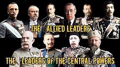 Leaders of Each Country In World War I