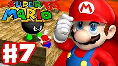 Super Mario 64 - Gameplay Walkthrough Part 7 - Lethal Lava Land 100% (Super Mario 3D All Stars)