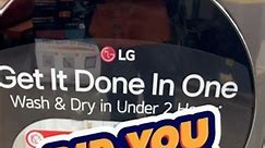 LG all in one washer and dryer combo with WiFi is now out, so go check it out. #trending #appliances