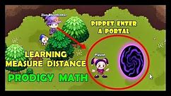 🔴 MEASURE DISTANCE | Prodigy Math Game | Level 61 | PIPPET Enter a portal 😱