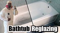 HOW TO REGLAZE A BATHTUB #3 | PREPARING A BATHTUB TO BE REGLAZED / PAINTED
