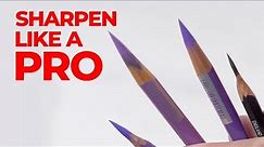 How to Sharpen Any Pencil Like a Pro