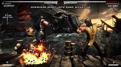 Mortal Kombat X - Scorpion Combos Ninjutsu, Hellfire And Inferno (1080p 60fps)