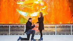 Surprise Marriage Proposal at the Rockefeller Center Ice Skating Rink