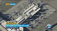 Power outage at LAX impacts terminals, halts TSA passenger screening