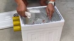 DIY Air Conditioner Beat the Heat with a Foam Box!